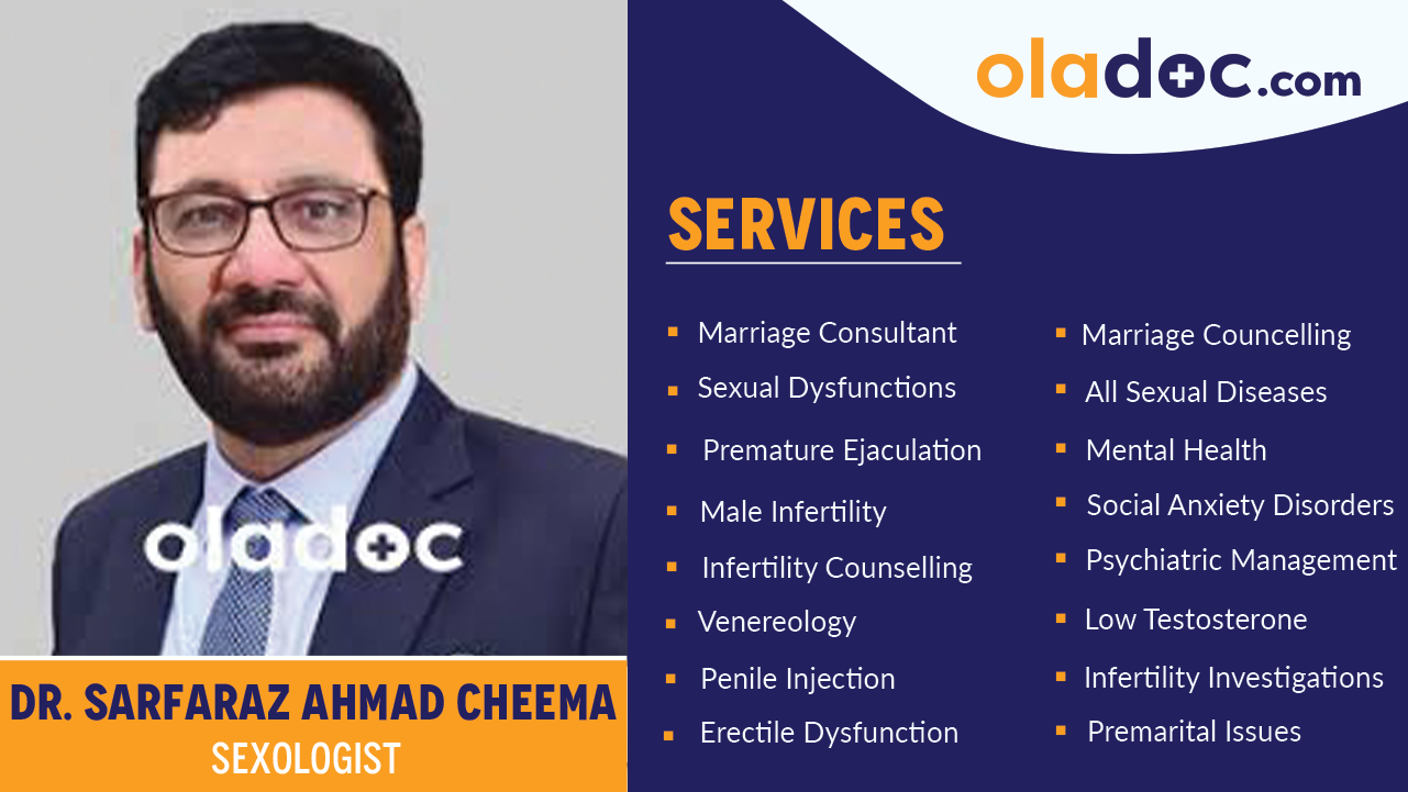 Services provided by Dr. Sarfaraz Ahmad Cheema